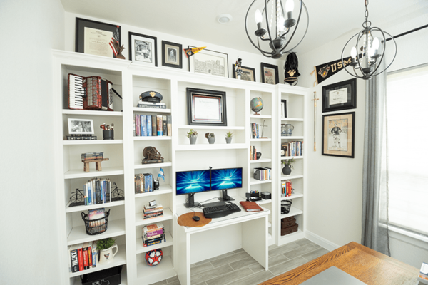 Custom Office Built-Ins
