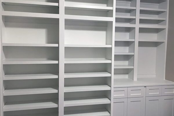 Custom Cabinet Built Ins White